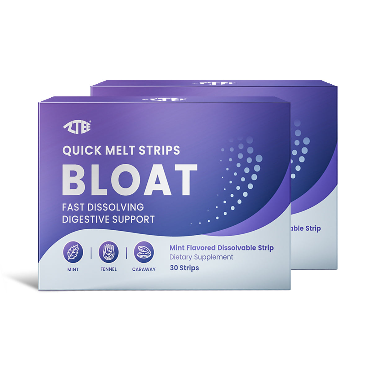 Herbal Fresh Oral Film | Amla · Caraway · Fennel · Coleus (Mint) | 250 mg × 30 Films | Dietary Supplement
