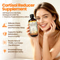 Cortisol Balance Liquid | Ashwagandha + L-Theanine + Phosphatidylserine + Saffron | 300ml | Stress Relief, Calm & Focus