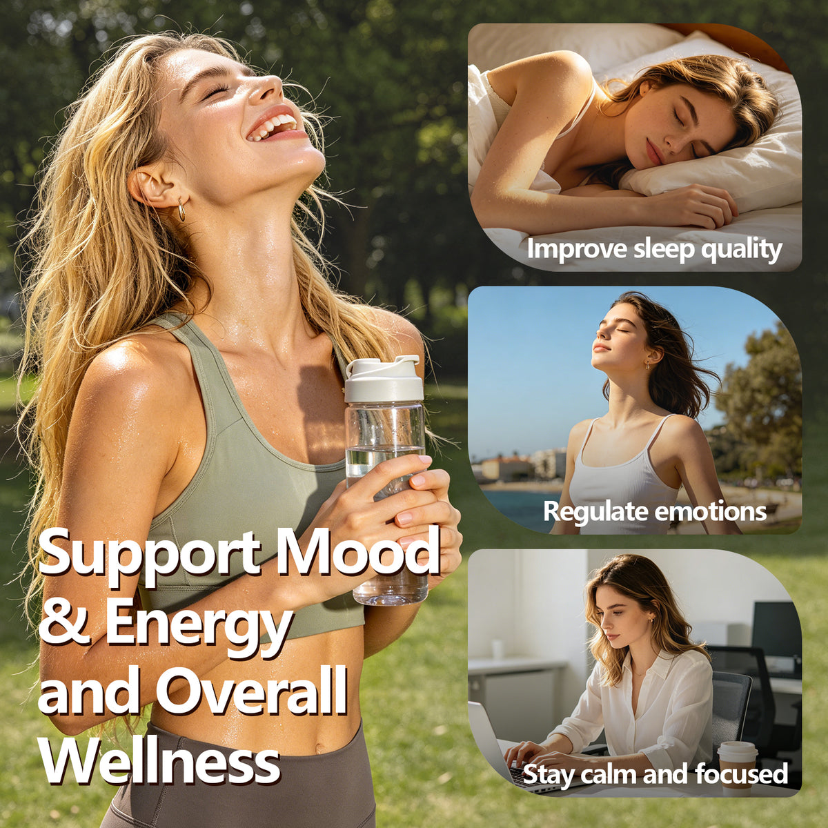 Hormone Balance Powder (Raspberry Flavor) | Chasteberry, Ashwagandha, Cranberry & Grass-Fed Collagen Peptides | 8g × 14 Sticks | Caffeine-Free Women's Health Support
