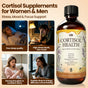 Cortisol Balance Liquid | Ashwagandha + L-Theanine + Phosphatidylserine + Saffron | 300ml | Stress Relief, Calm & Focus